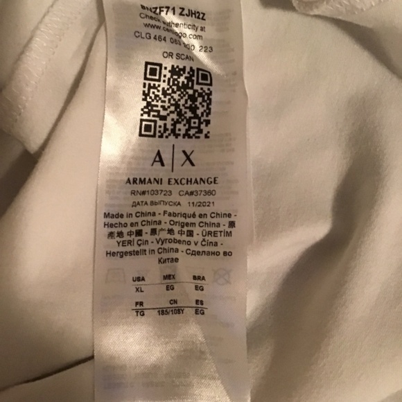 😎#29, ARMANI, see photos, XL, new condition - Picture 5 of 5